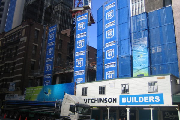 Hutchinson Builders Banner Mesh